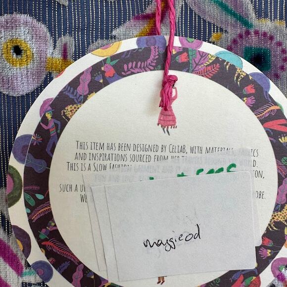 NWT Celiab Velvet Devore With Gold Lurex Floral Katie Midi Dress Size L - Picture 7 of 12